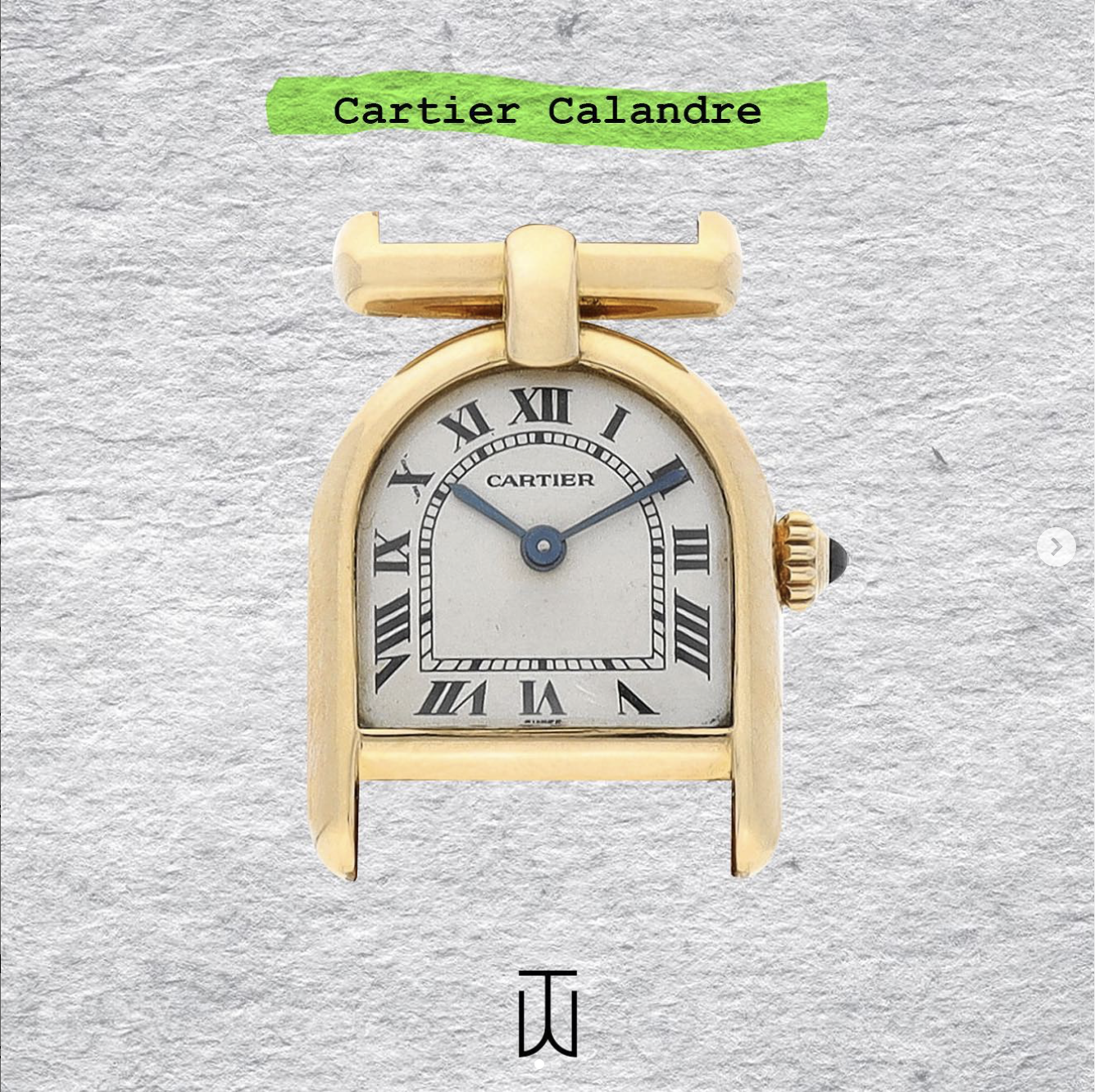 Cartier Calandre - collection personnelle - temporis watches